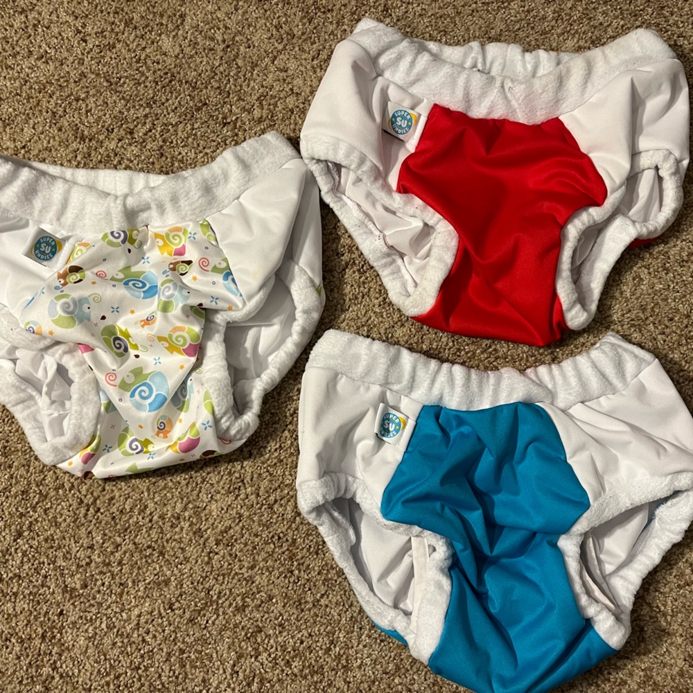 Super Undies Overnight Cloth Diapers - size 4.